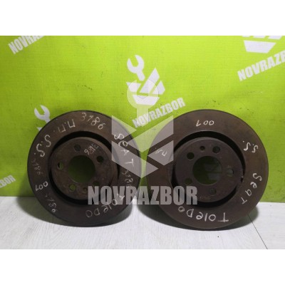 Диск тормозной передний вентилируемый Seat Toledo 2  1999-2006