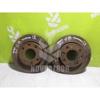 Диск тормозной передний не вентилируемый Peugeot 206 98-12