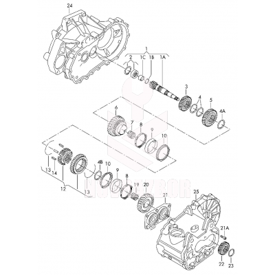 МКПП механическая коробка VW Polo (HB) 2009-2017