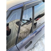 Стекло двери задней правой (форточка) Daewoo Espero 91-99