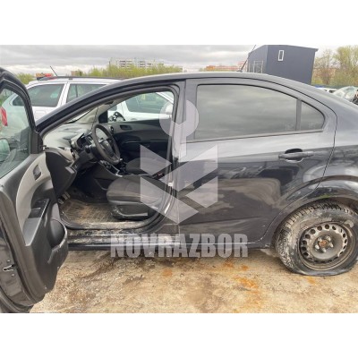 Порог со стойкой левый Chevrolet Aveo (T300) 2011-2015