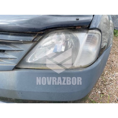Фара левая Renault Logan 2005-2014