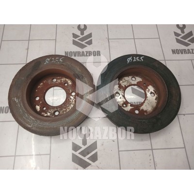 Диск тормозной задний Nissan Almera N16 2000-2006
