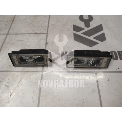 Фонарь подсветки номера Renault Clio 3  2005-2012