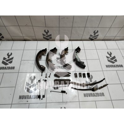 Колодки тормозные задние барабанные к-кт Ford Focus 1 1998-2004 Колодки тормозные задние барабанные к-кт Ford Focus 1 1998-2004