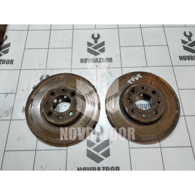 Диск тормозной передний вентилируемый Fiat Albea 2003 + Диск тормозной передний вентилируемый Fiat Albea 2003 +