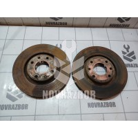 Диск тормозной передний вентилируемый Peugeot 307 2001-2008