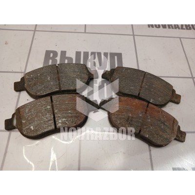 Колодки тормозные передние к-кт Peugeot 307 2001-2008 Колодки тормозные передние к-кт Peugeot 307 2001-2008