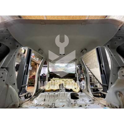 Обшивка потолка Renault Megane 3 09-16