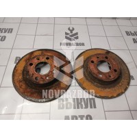 Диск тормозной передний не вентилируемый Renault Logan 2005-2014