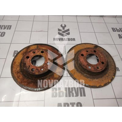 Диск тормозной передний не вентилируемый Renault Logan 2005-2014 Диск тормозной передний не вентилируемый Renault Logan 2005-2014