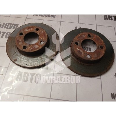 Диск тормозной передний не вентилируемый Audi 80 90 B3 86-91 Диск тормозной передний не вентилируемый Audi 80 90 B3 86-91