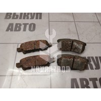 Колодки тормозные задние дисковые к-кт Mitsubishi Lancer 10 CX CY 07-17
