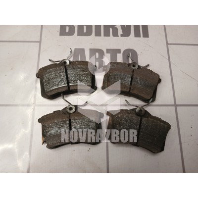 Колодки тормозные задние дисковые к-кт Skoda Yeti 2009-2018