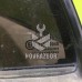 Стекло двери задней левой (форточка) Toyota Corolla E12 2001-2006